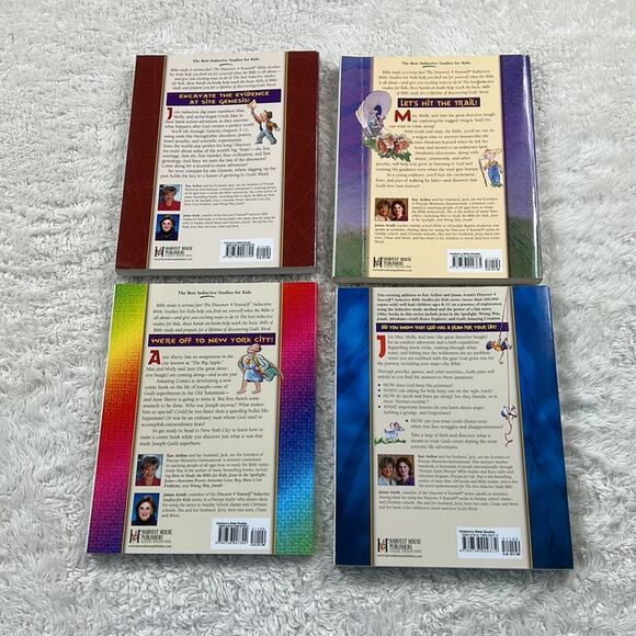 Inductive Bible Study kids - Kay Arthur Precepts lot of 4 - Genesis, Jacob, Esau - Picture 2 of 11